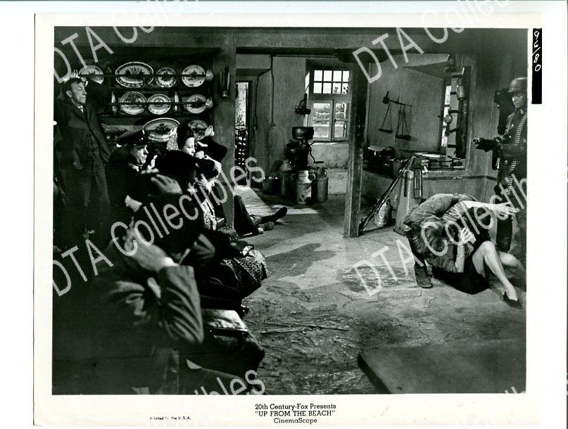  THE BEACH 1965 8X10 PROMO STILL CLIFF ROBERTSON RED BUTTONS WAR DRAMA