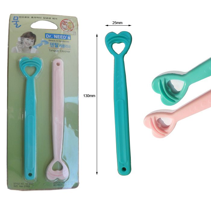 Tongue Cleaner Tongue Scraper 2 Piece 1set