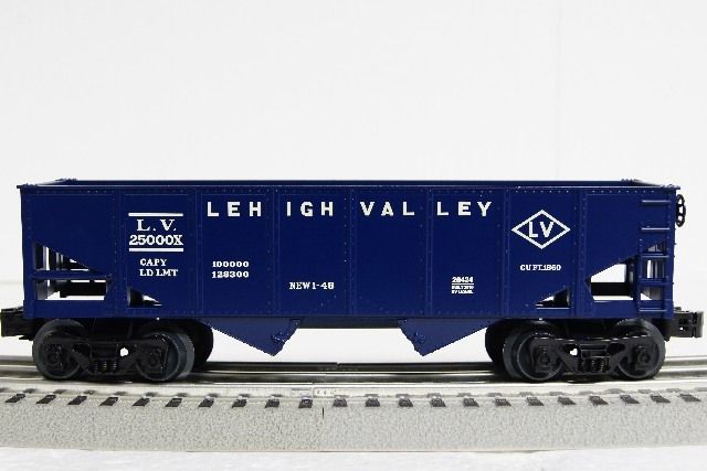 Lionel Scout Hopper Car Lehigh Valley LV Coal Two Bay Train O Gauge 6