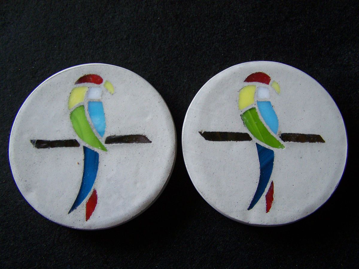 Stained Glass Coasters, Absorbent Drink Coasters that Work   Parrot