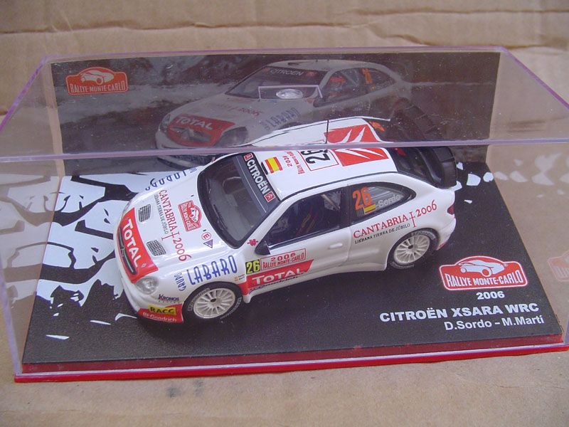 CITROEN XSARA WRC 2006 #26   RALLY MONTE CARLO   IXO ALTAYA 143