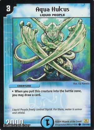 this is an english duelmasters card in brand new condition