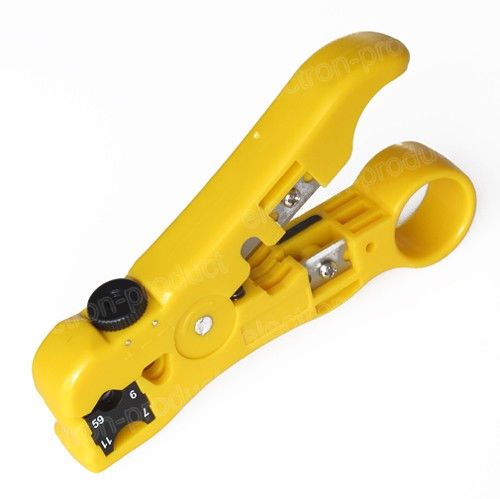 features features coaxial cable stripper coax universal stripping tool