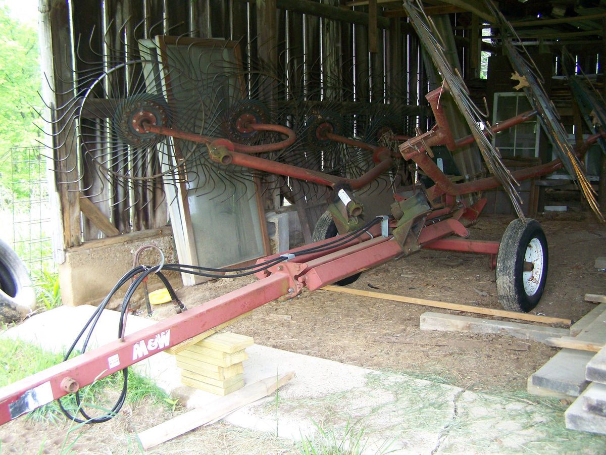  M w Eight Wheel Rake