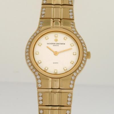 Womens 18K Gold Diamond Vacheron Constantin Phidias