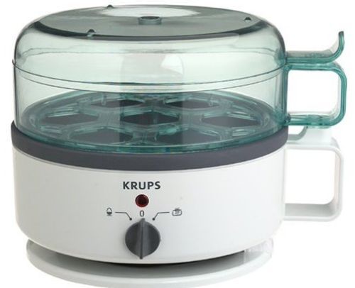 Krups 230 70 Egg Express Egg Cooker White 23070 New