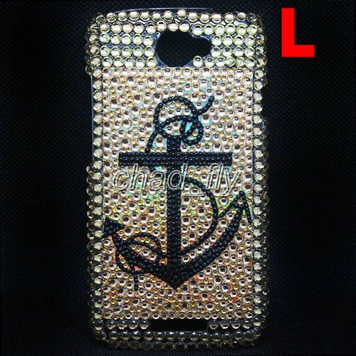  Crystal Diamond Bling Hard Back Case Cover Skin for Cell Phone