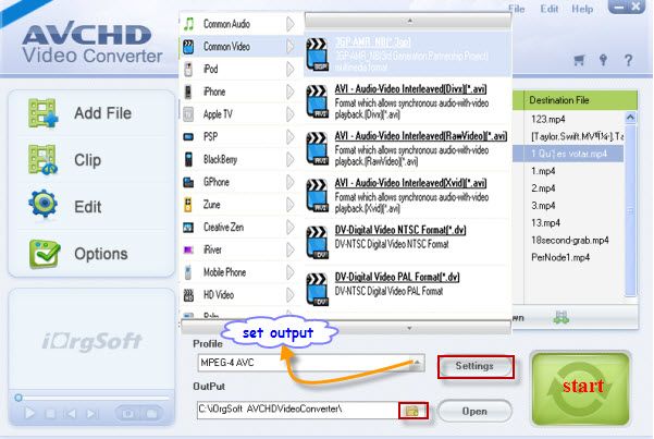 Iorgsoft Mts M2TS TRP TP TS MXF to WMV Avi MPEG Converter Software