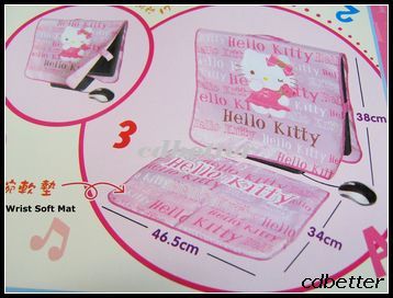 Hello Kitty LCD Monitor Screen Keyboard Cover Protector