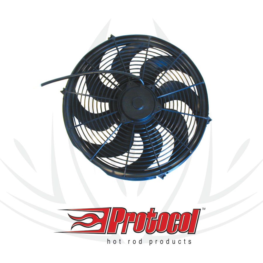 Protocol 10 Radiator Cooling Fan s Blade Hot Street