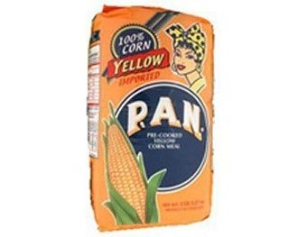 Harina Pan Yellow Cornmeal Flour 1kg Venezuela Colombia