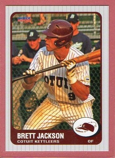 100 Ct 2008 Cotuit Kettleers Sets Jason Kipnis Brett Jackson Drew