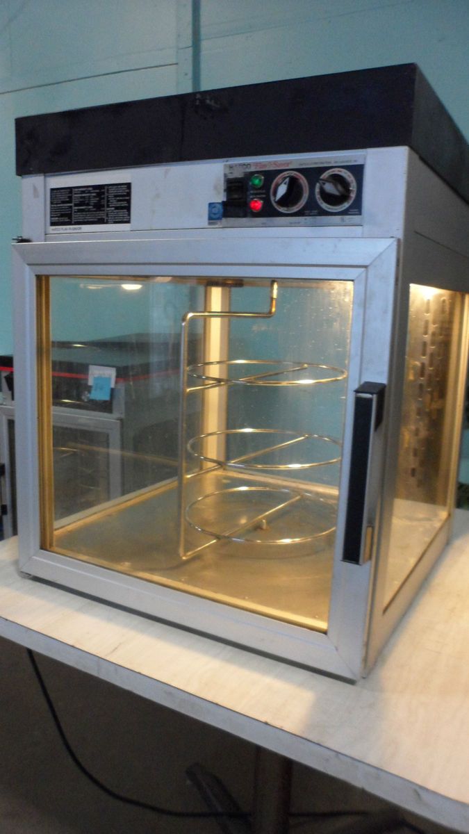 Commercial Hatco Flav R Savor C Top Heated Pizza Display Case