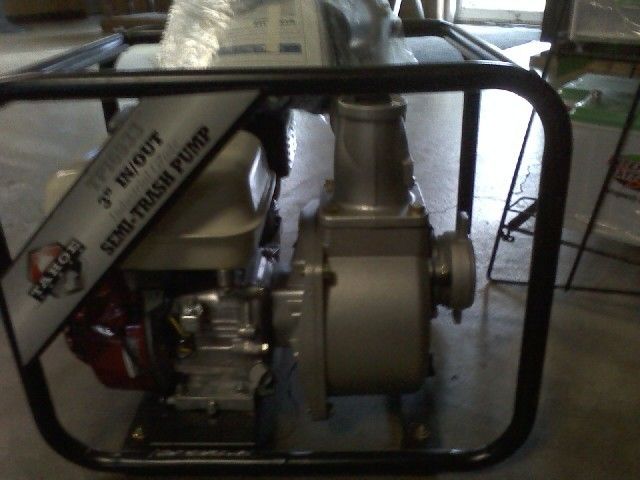 Brand New 3 Industrial Trash Water Pump