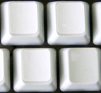 Blank Keyboard Stickers for Computer Laptop White Backg