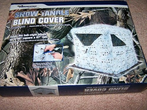   HUB BLIND SNOW TANGLE COVER XLG FOR BRICK PENT POWER HOUSE gun bow