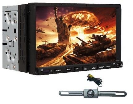 Cool 2 DIN 7 TFT LCD Car Stereo DVD CD FM Player RDS Radio