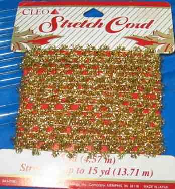 craft_supplies stretch_cord_gold