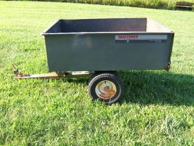 Craftsman Lawn and Garden Dump Cart 14 Cubic Foot