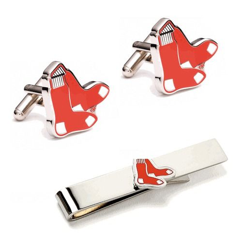 Cufflinks Inc MLB Cufflinks and Tie Bar Gift Set