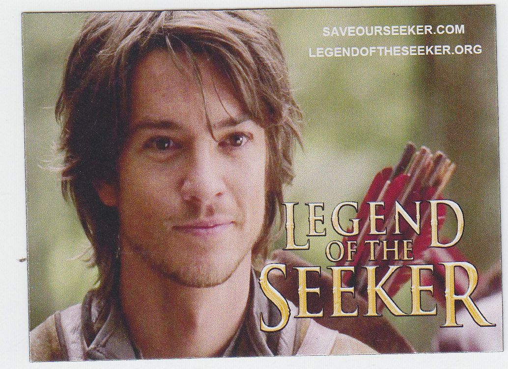   WONDERCON LEGEND OF THE SEEKER PROMO MAGNET CARD CRAIG HORNER CYPHER