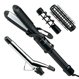 Conair Multi Use Straightener Crimper Curling Iron