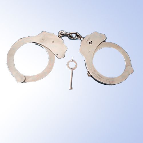  PEERLESS POLICE MODEL 700 CHAIN LINK STRENGTH HANDCUFFS CUFFS  PR 4710