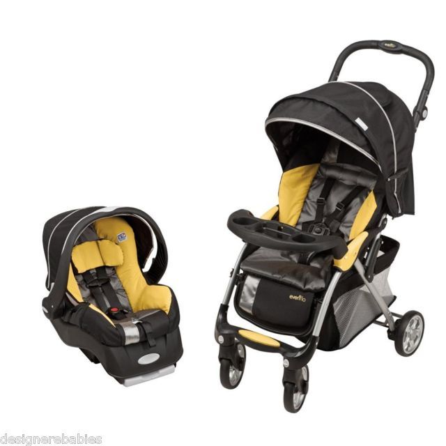 Evenflo FeatherLite 400 Travel Stroller System Tangerine 1770580 Brand