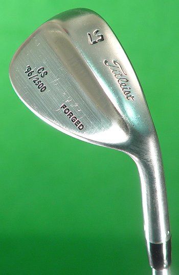 Titleist Forged CS Curtis Strange 57° SW Sand Wedge Dynamic Gold