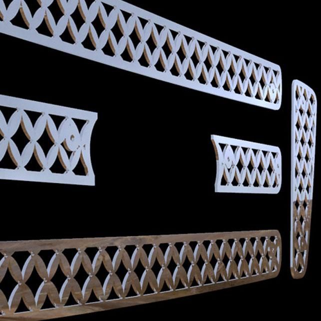 08 chrome mesh grille insert stainless steel trim cover custom grille