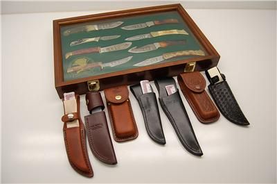North American Hunting Club Hunting Heritage Knife Set . These knives