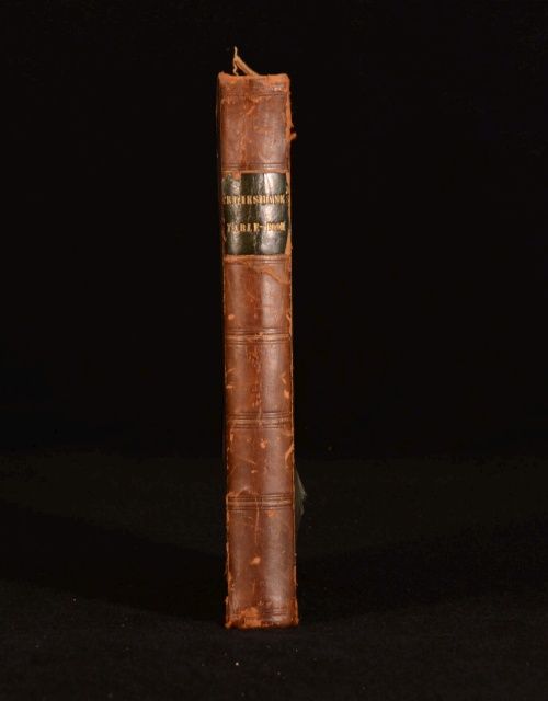 1845 1st Ed George Cruikshank Table Book Illustrated