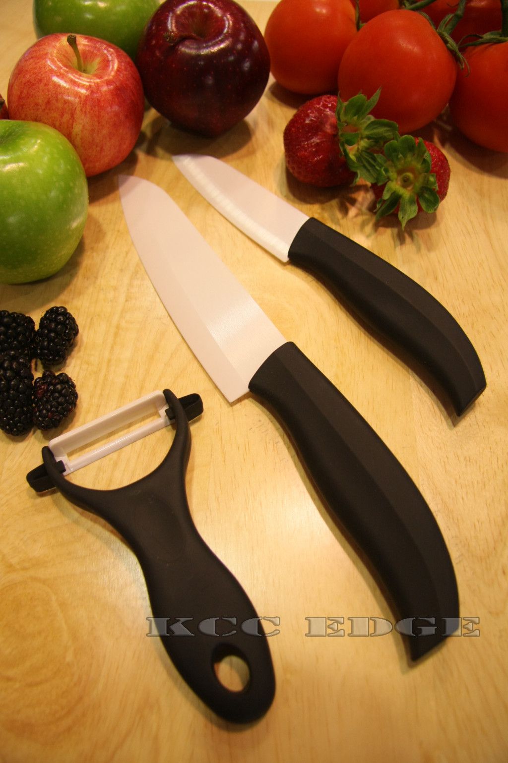  Cutlery Ultra Sharp Durable Ceramic Blade knife Set   4 + 6 + Peeler