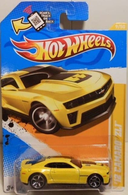 Hot Wheels 12 Camaro ZL1 New Release 2012 New Models Yello Variation