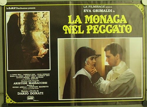 HV04 Joe DAmato Monaca Nel Peccato 6 Orig Poster Italy