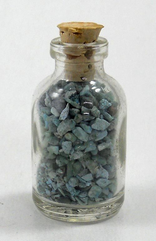  Mini Size Bottle Filled with Gemstone Chips Gem Stones Crystals