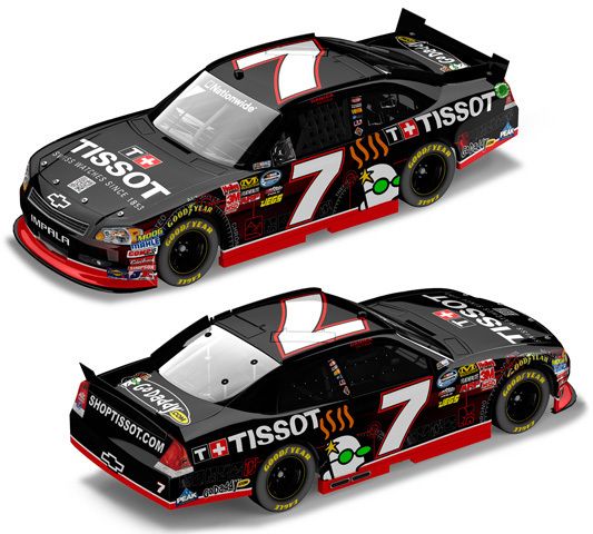 Danica Patrick 2011 ACTION #7 Tissot Chevrolet Impala JR Motorsports