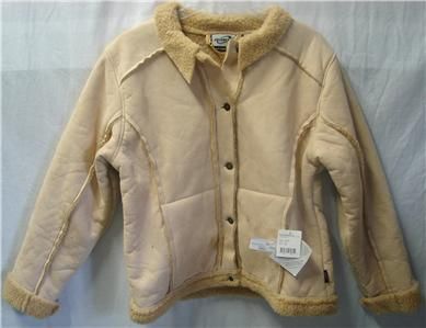 Obermeyer Darla Shearling Ladies After Ski Jacket Chamois Size XL New