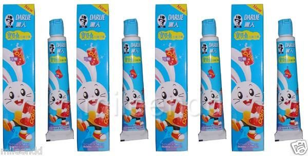 Darlie 4x40g Toothpaste for Kids Cola Oral Care