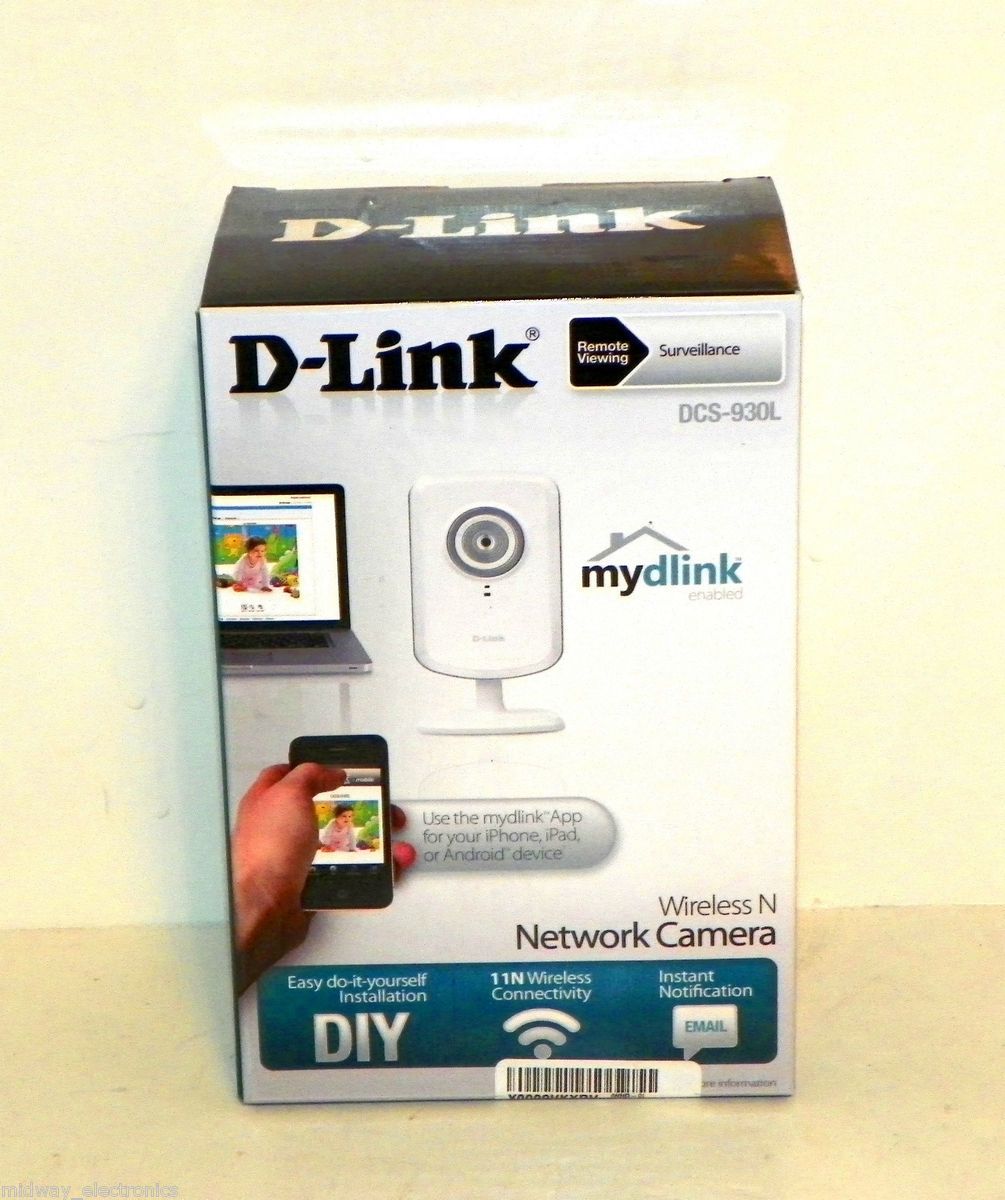 Link DCS 930L Mydlink Enabled Wireless N Network Surveillance Camera