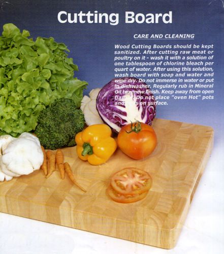 Adcraft BBB 1830 Large Wood Cutting Board 18 x 30