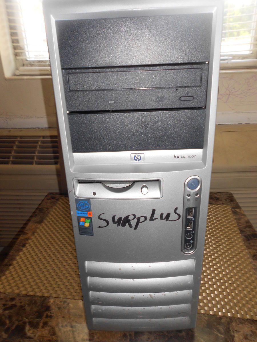 HP Compaq D530 CMT Desktop P4 2 4 GHz Compact Mini Tower