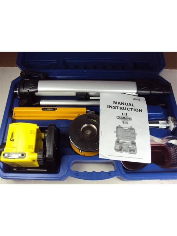 Cummins Pro Industrial Tools Rotary Laser Level Great C