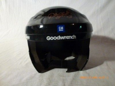 Dale Earnhardt SR 1 2 Size Driving Helmet Display Nice