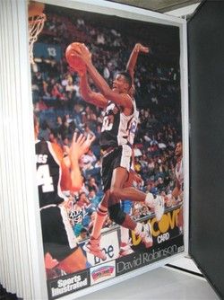 Vintage David Robinson Sports Illustrated Poster New