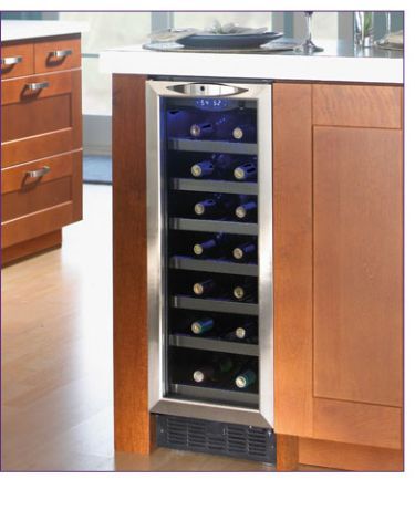 Danby DWC276BLS Built in Wine Refrigerator Cooler Rack
