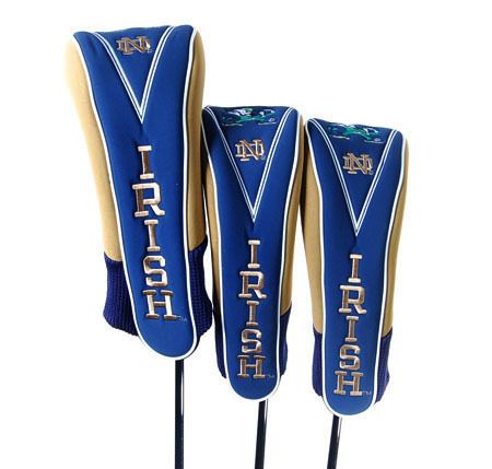 Notre Dame Fighting Irish Golf Club Head Covers New