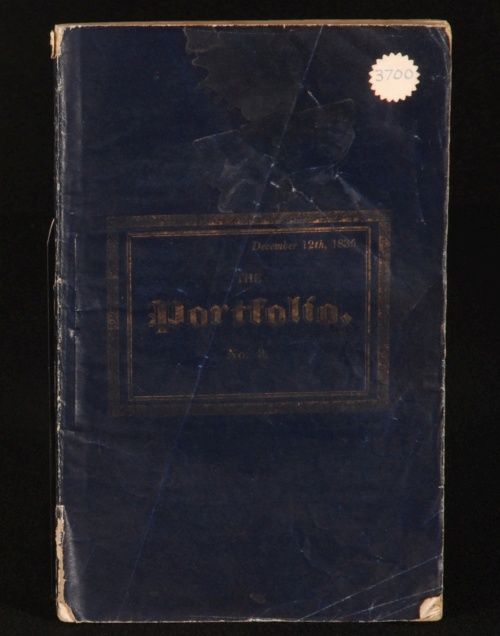 1835 2vol Portfoliio Political Journal David Urquhart