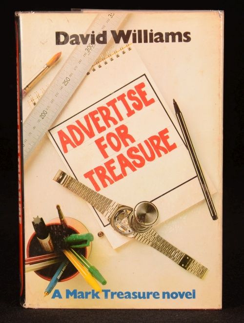 1984 Advertise for Treasure David Williams Mark Treasure Signed First