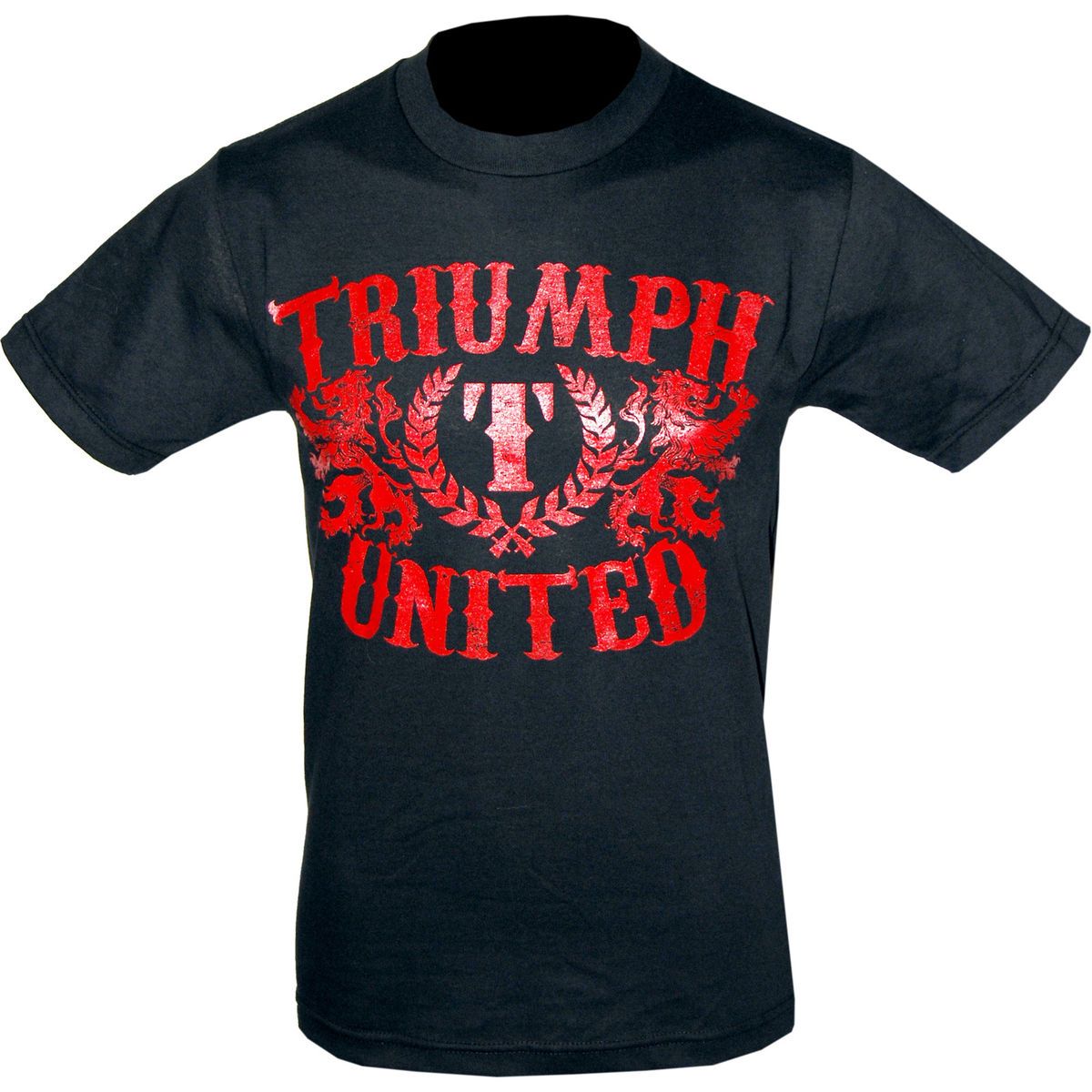 Triumph United UFC Dana White Crest Black T Shirt Tee Size M Medium